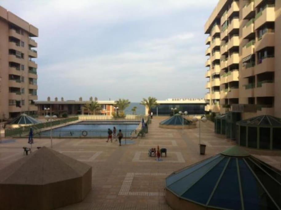 Apartamento Frente Al Mar En Playa Patacona Valencia Exterior foto